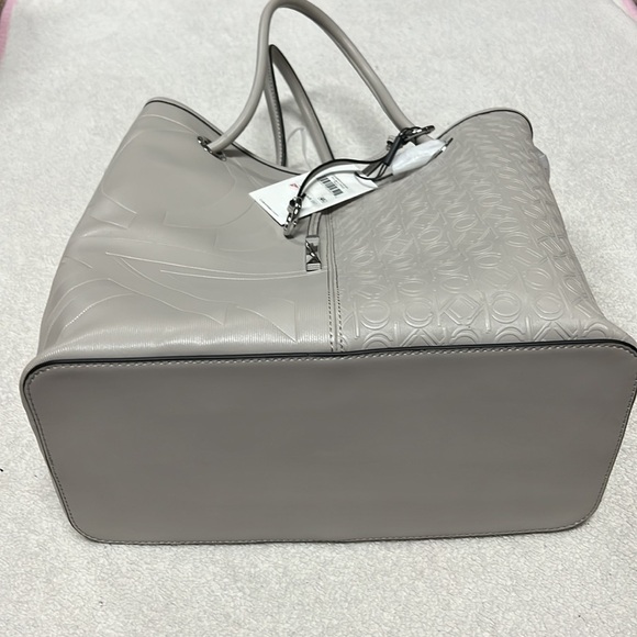 Calvin Klein Gabrianna Monogram North/South Tote - Picture 8 of 9